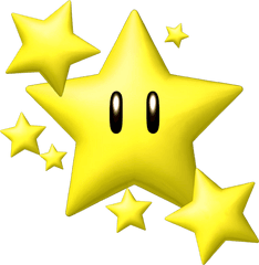 Mario Kart Super Star Transparent - Star Png