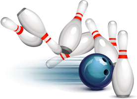 Play Ball Pin Ten-Pin Bowling Strike - Free PNG