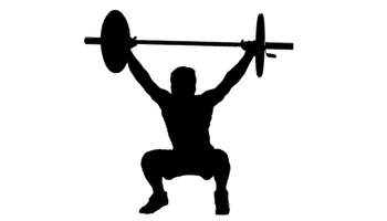 Squat Silhouette Free Transparent Image HQ - Free PNG