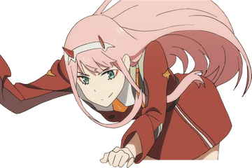 Zero Two Jumping Into Reality - Fictional Character Png