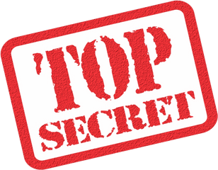 Secret Clipart Transparent Background - Top Secret Clipart Png