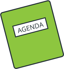 Agenda Clipart Transparent - Horizontal Png