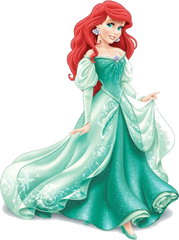 Disney Princess Png 6 Image - Disney Ariel Green Dress