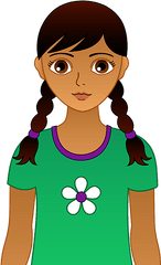 Download Short Story - The Village U201c Indian Village Girl Indian Village Girl Cartoon Png