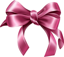 Pink Bow Png Clipart Picture - Transparent Background Pink Bow Png