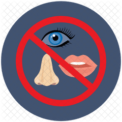 Dont Touch Eyes Icon - Dont Touch Eyes Png