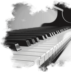 Modern Grand Piano Transparent Png - Imagenes De Pianos Png