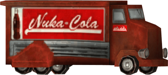 Nuka - Fallout Nuka Cola Truck Png