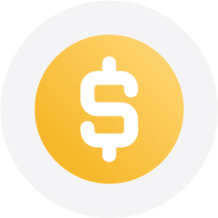 Dollar Money Logo Free Icon Of Social - Vertical Png