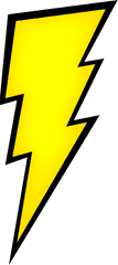 Zeus Lightning Cloud Clip Art - Lightning Bolt Clipart Png