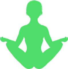 Woman Doing Yoga Silhouette - For Yoga Png