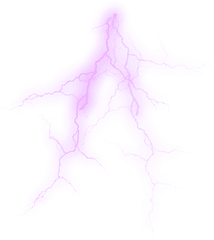 Download Lightning Free Png Transparent Image And Clipart - Transparent Background Purple Lightning Bolt Png