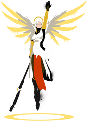 People Are - Resurrect Mercy Overwatch Sprays Png