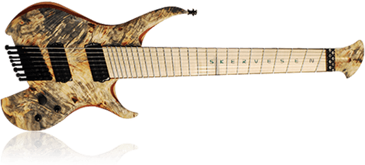 Osiris Or Vader With A Headstock - Skervesen Guitars Png