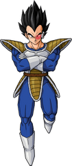 Download Vegeta - Dragon Ball Z Vegeta Full Body Png