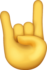 Rock Emoji [Free Download IOS Emojis] Icon File HD - Free PNG