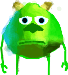 Mike Wazowski Layer - Clip Art Png