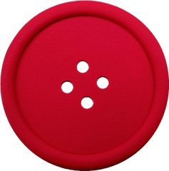 Red Sewing Button With 4 Hole Png Image - Purepng Free