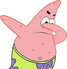 Patrickdab - Discord Emoji Patrick Star Dabbing Png