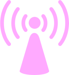 Tower Light Pink Png Clip Arts For Web - Clip Arts Free Png Wifi Access Point Icon