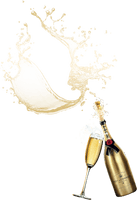 Champagne Popping Hd - Free PNG