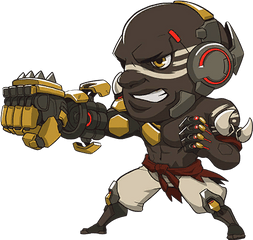 Doomfist Png 2 Image - Overwatch Doomfist Cute Spray