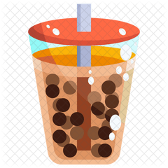 Bubble Tea Icon Of Flat Style - Reserva EcolÃ³gica Costanera Sur Png