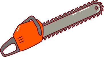 Chainsaw Vector Free PNG HQ