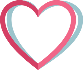 Download Pink Heart Outline Png Image - Pink Heart Outline Png