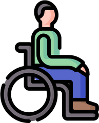 Disabled Person Free Vector Icons Designed By Freepik - Disabled Person Icon Png