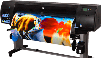 Download Large Format Printer - Hp Designjet Z6200 Png