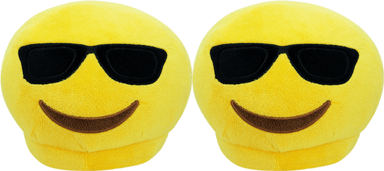 Emoji Slippers - Smiley Png