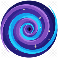 Blackhole Icon - Black Hole Vector Png