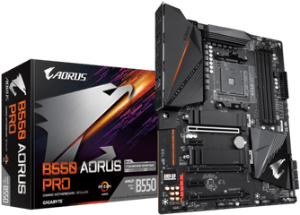 B550 Aorus Pro Key Features - Gigabyte B550 Aorus Pro V2 Amd B550 Png