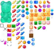 Confectionery Saga Fizzy Candy Crush Food Soda - Free PNG