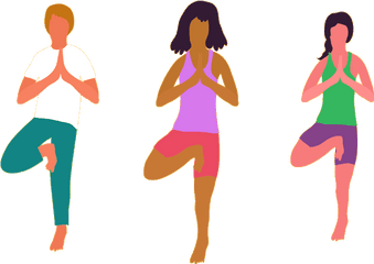 Yoga Stretches Transparent Png - Animated Fitness Images Png