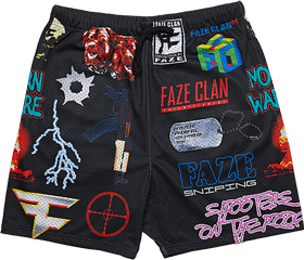 The Crimson Movie Faze Rug - Faze Clan Shorts Png