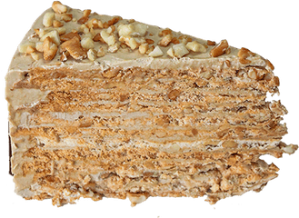 Cake Slice Png - Dobos Torte