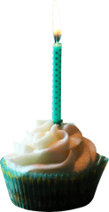 Cup Cake Birthday Transparent - Buttercream Png