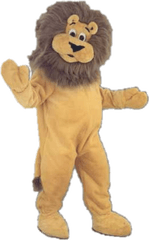 Happy Lion Mascot Costume - Lion Costume Mascot Buy Png