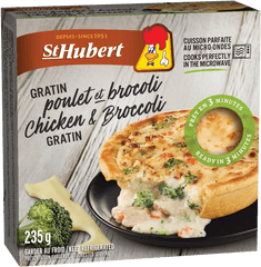 Chicken And Broccoli Gratin St - Hubert Products Gratin De Poulet Et Brocoli St Hubert Png