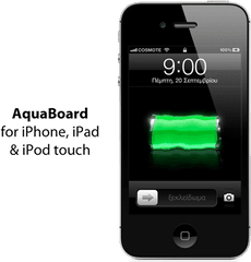 Aquaboard For Iphone Adds Beautiful Water Ripple Effects - Iphone Png