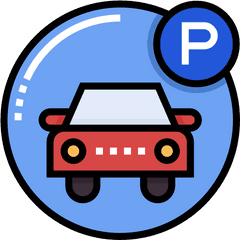 Parking Sign - Free Transport Icons Target Icon Png