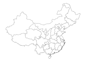 China Border Map Download Free Image - Free PNG