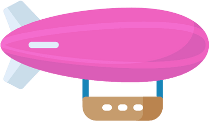 Airship - Blimp Png