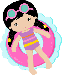 Mini Albums Bath Time Pool Parties - Swimming Clipart Png