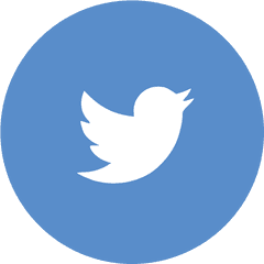 Logo Twitter Bulat Clipart - Transparent Background Twitter Logo Png