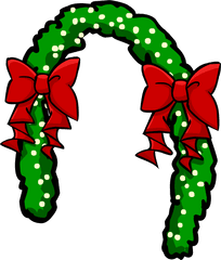 Door Garland Sprite 003 - Garland Full Size Png Download Xmas Party