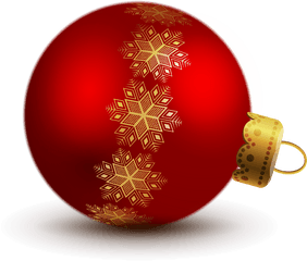 Library Of Red Christmas Ornament Png - Transparent Background Christmas Ornament Png