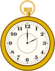 Collection Of Pocket Watch Clipart - Alice In Wonderland Rabbits Clock Png